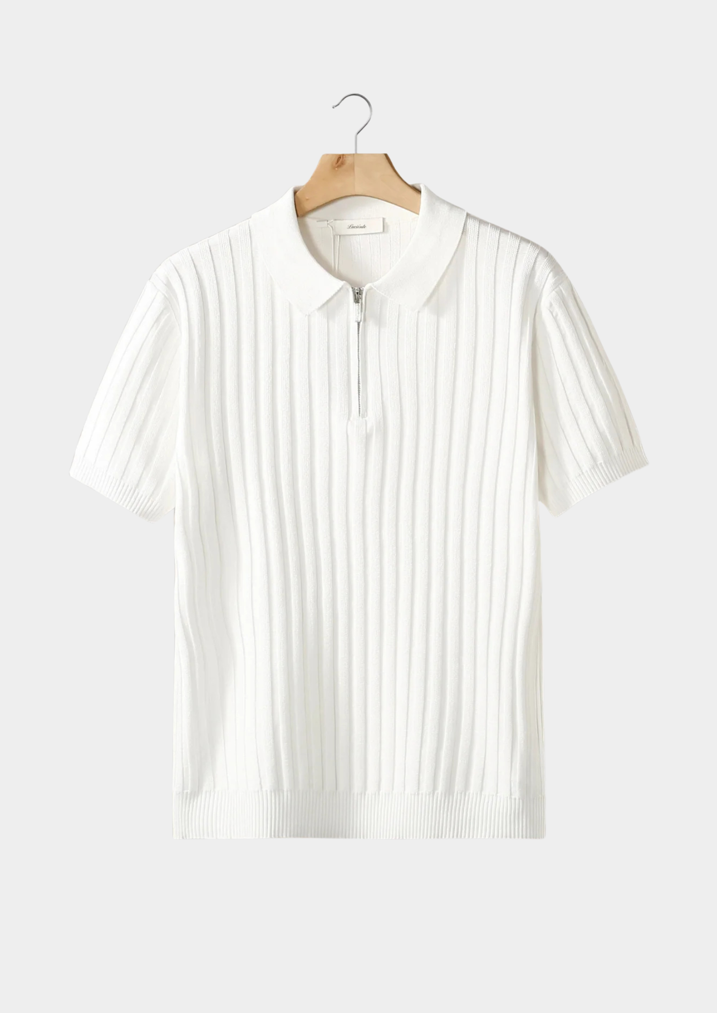 Savile™ | White Zip Polo