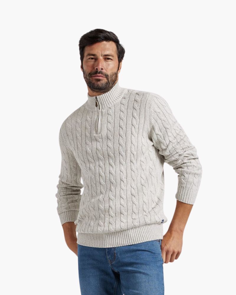 Savile™ | Half Zip gray