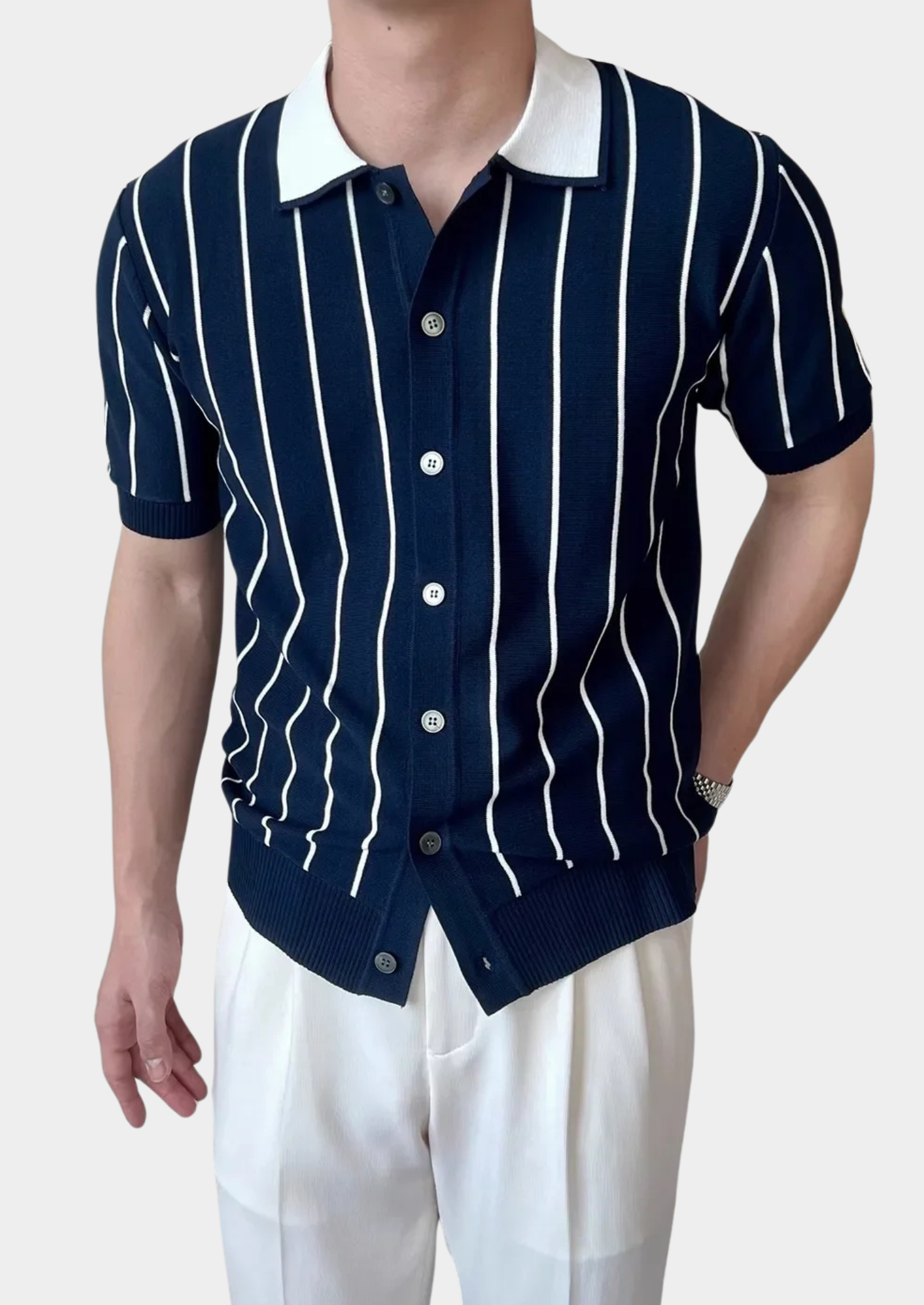 Savile™ | Striped Polo