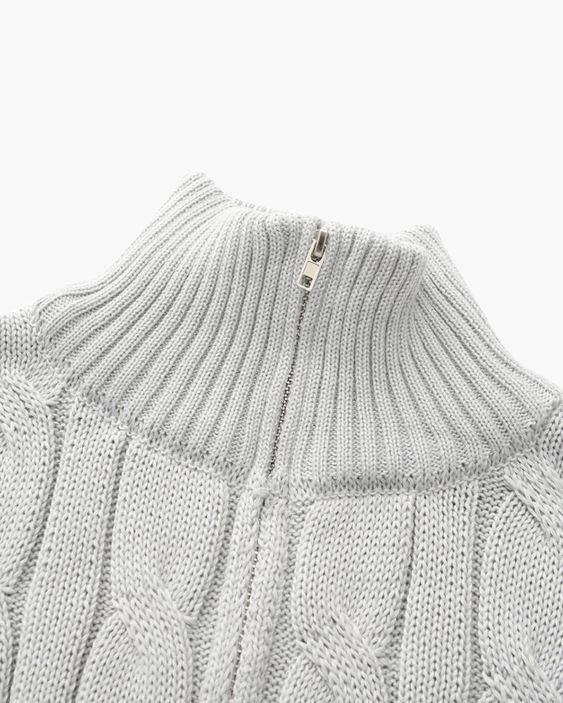 Savile™ | Half Zip gray