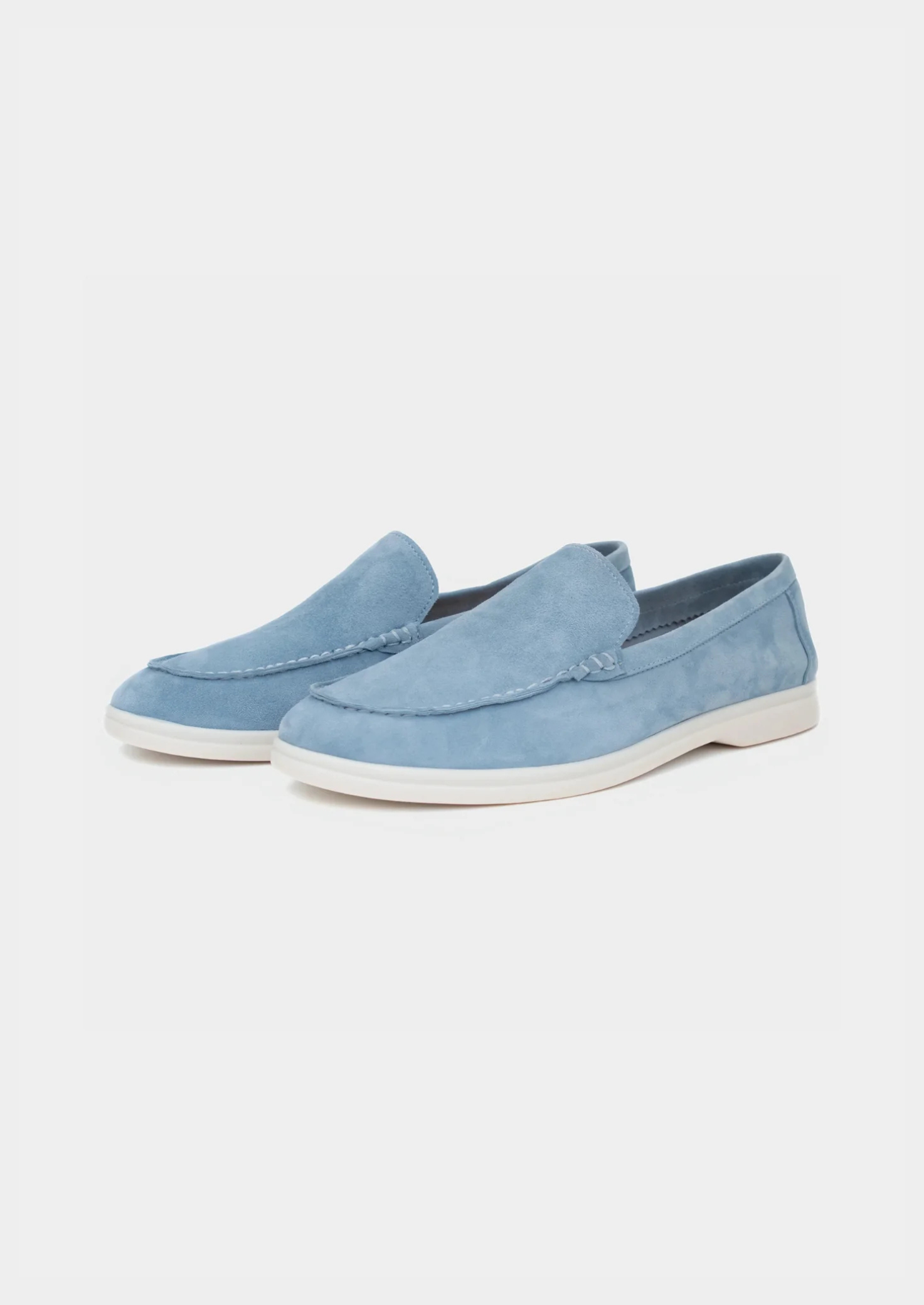 Savile™ | Baby Blue Loafers