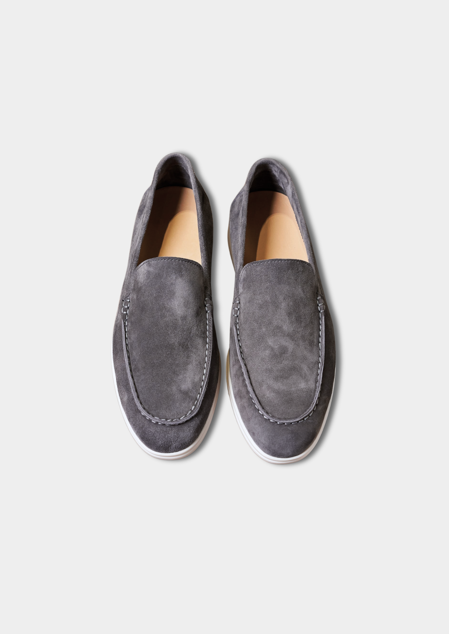 Savile™ | Fog Gray Loafers