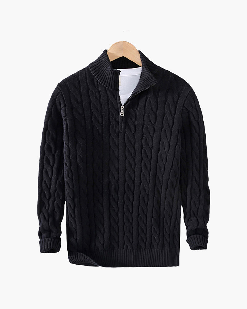 Savile™ | Half Zip gray