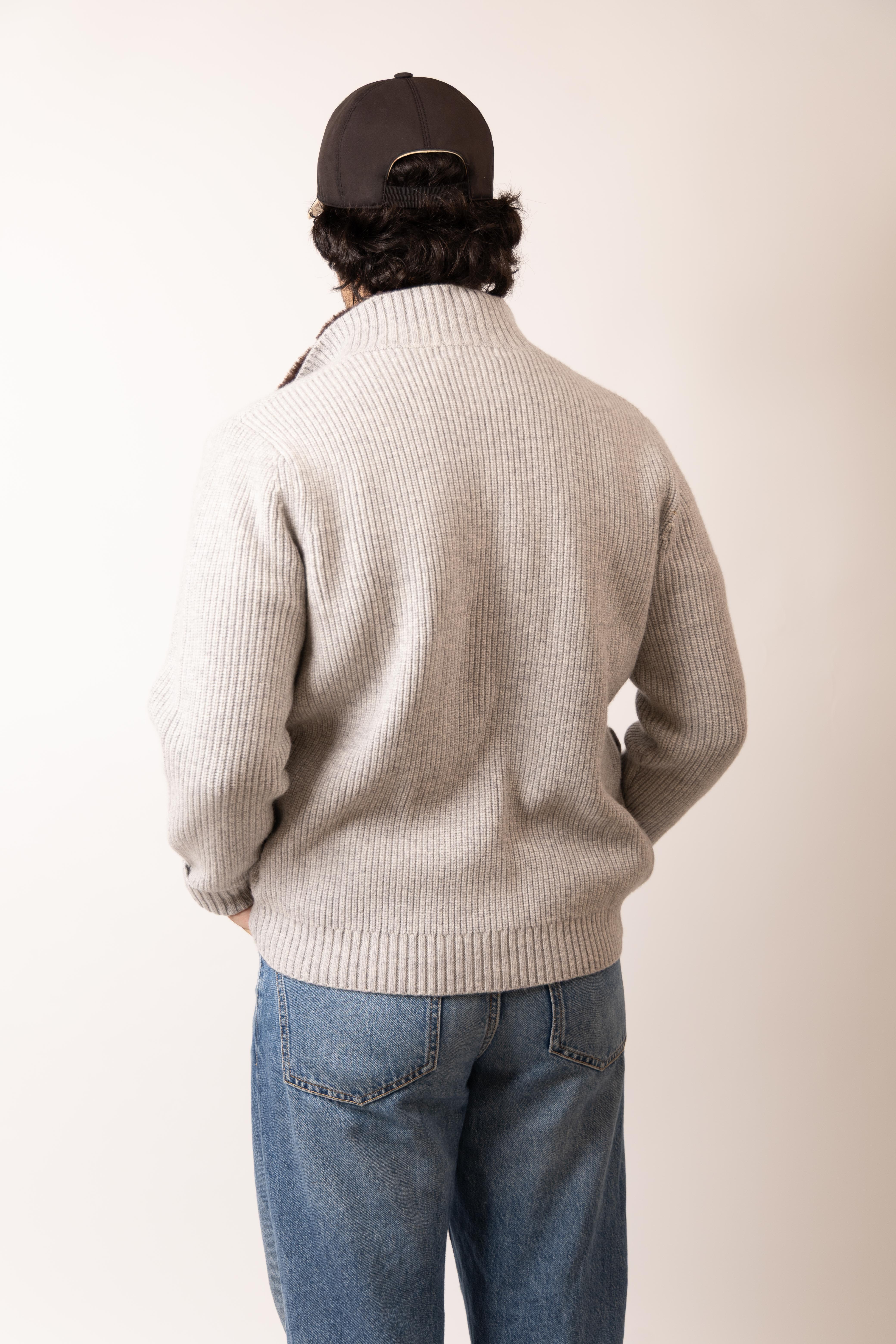 Savile™ |Fur Blouson Grey