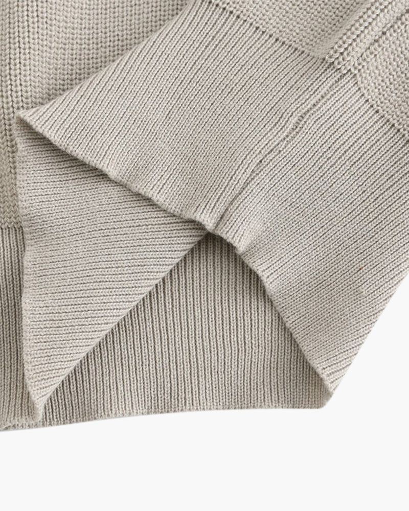 Savile™ | Half Zip Black