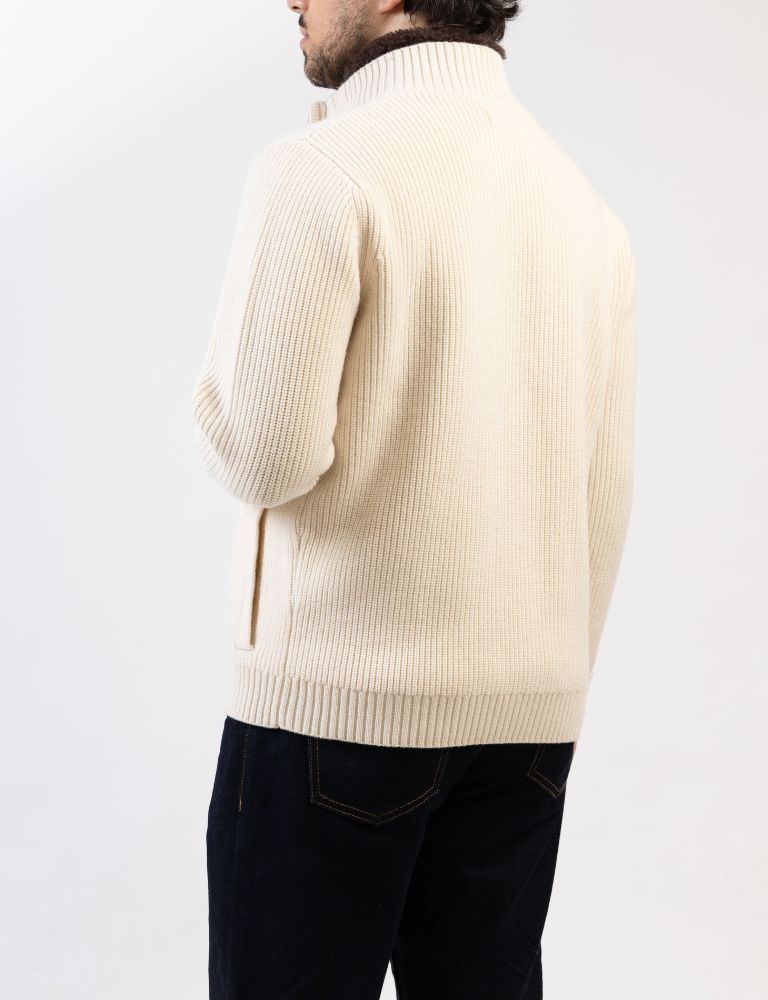 Savile™ |Fur Blouson Beige