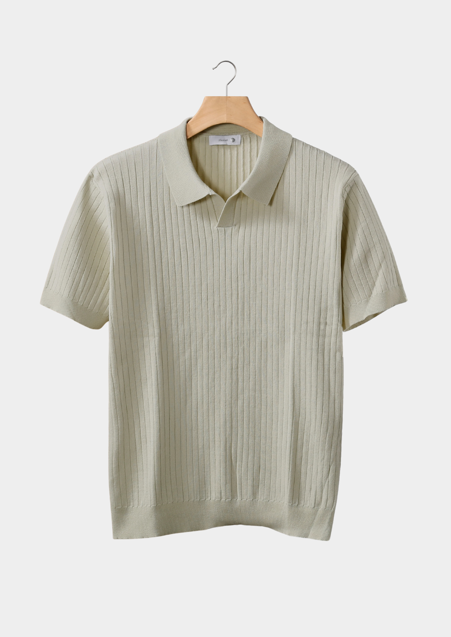 Savile™ | Khaki Buttonless Polo