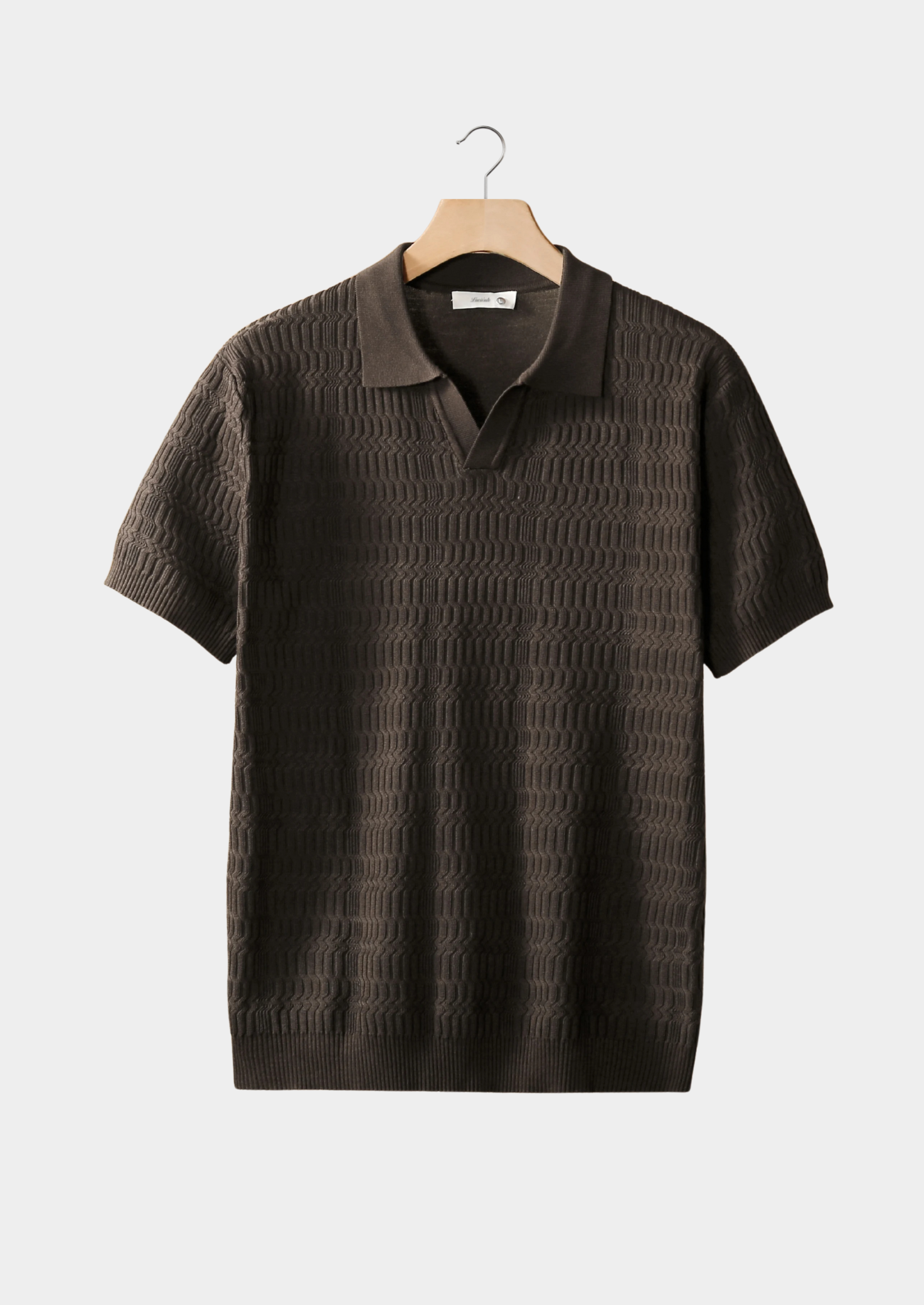 Savile™ | Coffee Knit Polo