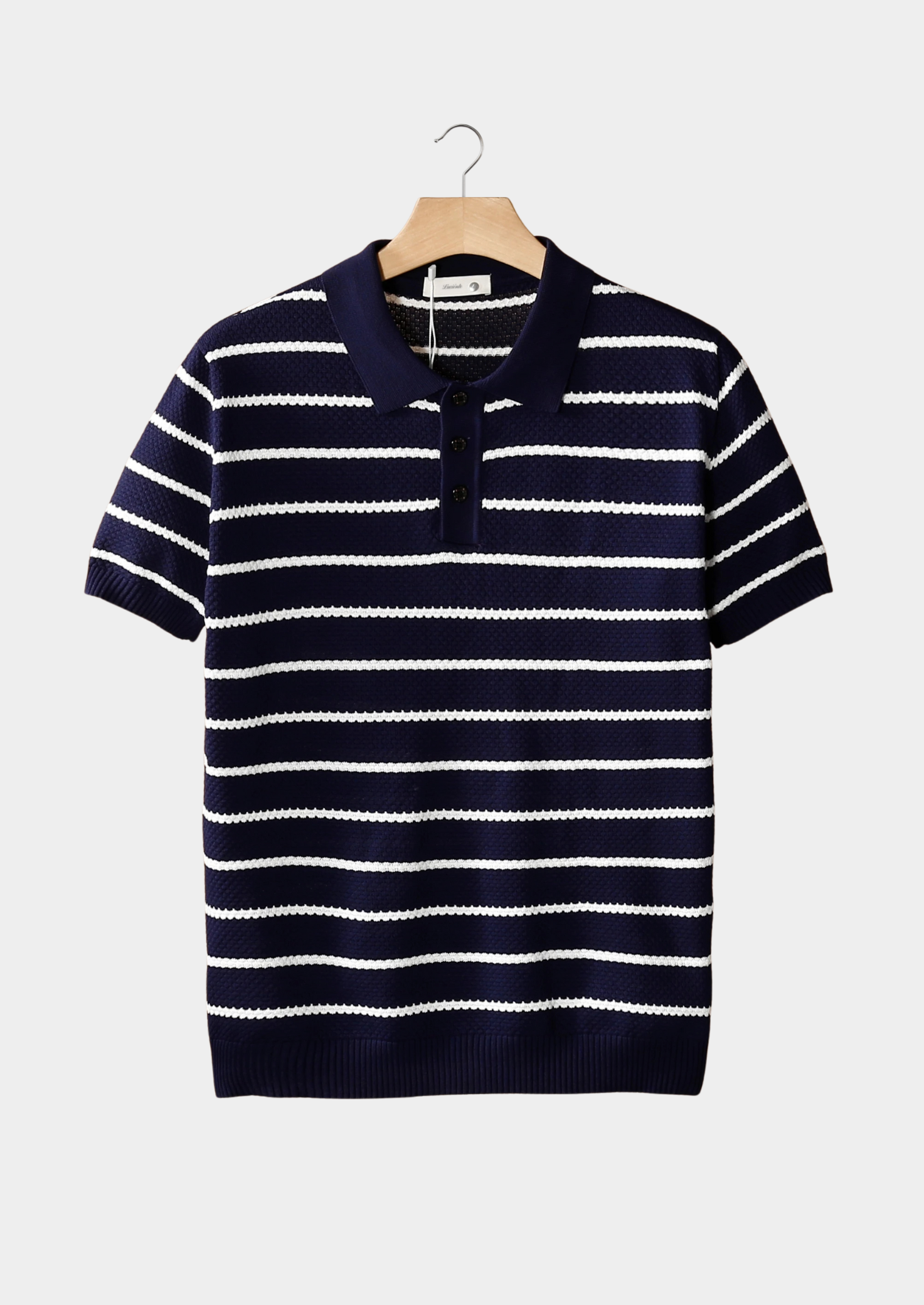 Savile™ | Navy Striped Polo
