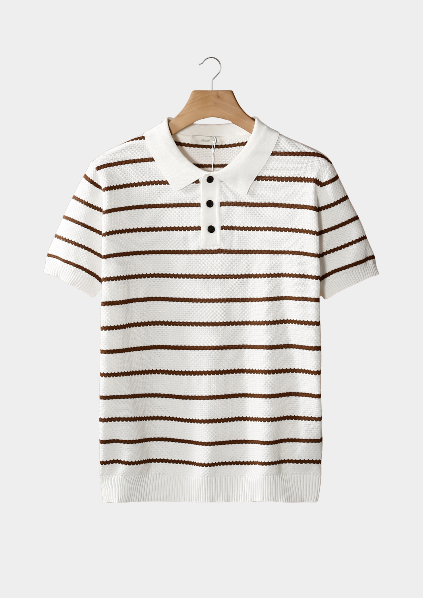 Savile™ | White Striped Polo