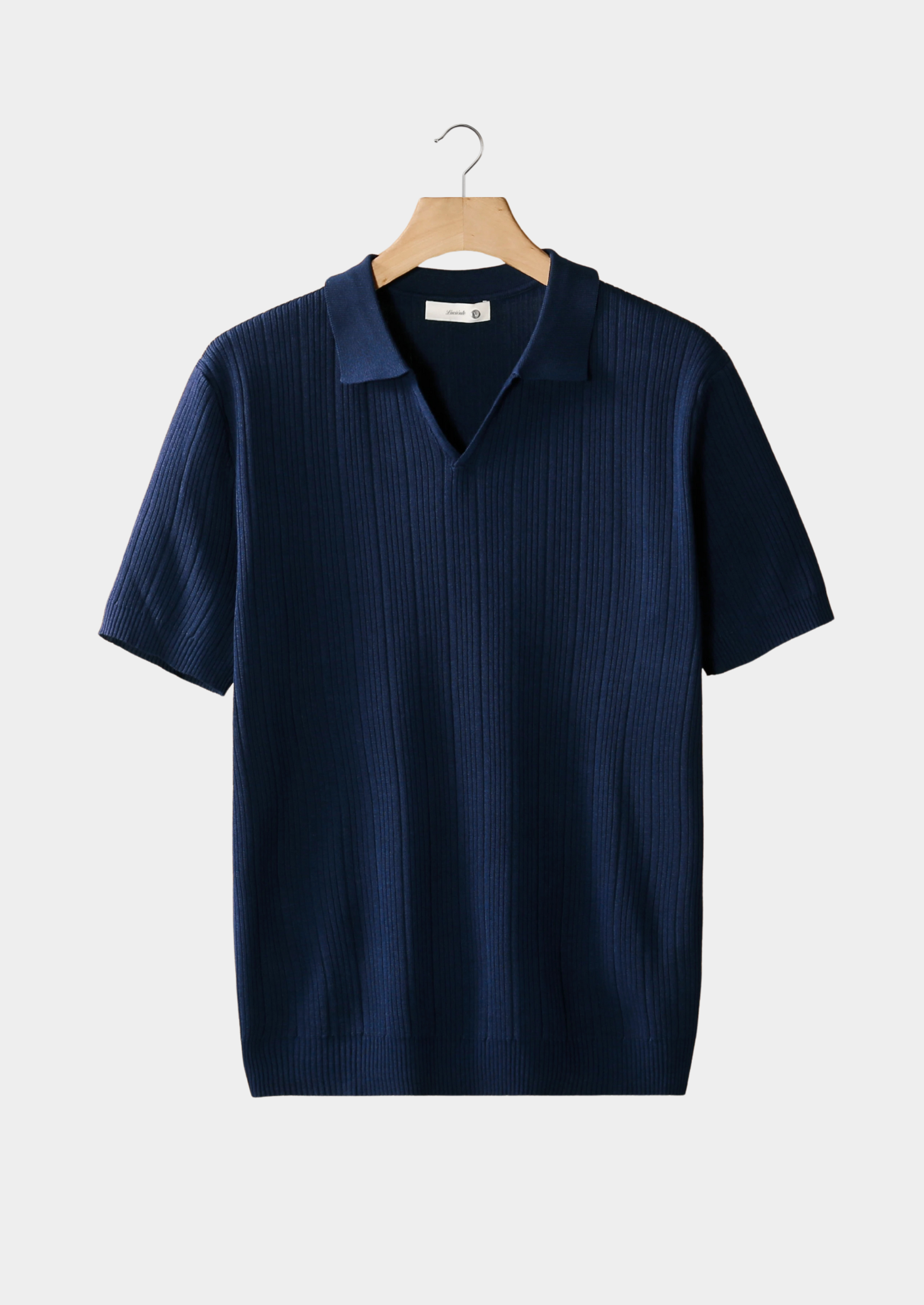 Savile™ | Navy Buttonless Polo