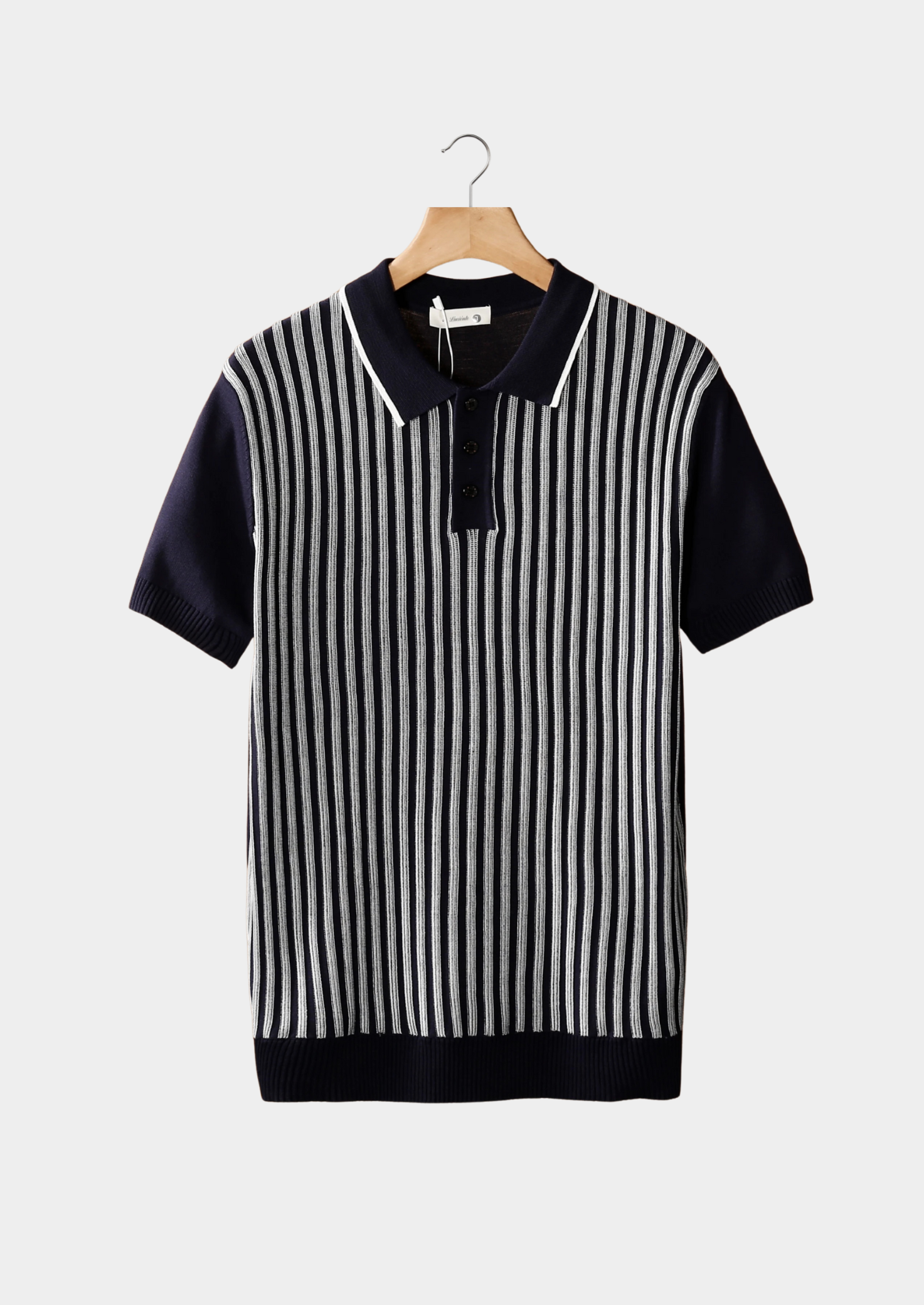 Savile™ | Navy Striped Polo